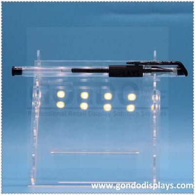 5-Shelves Clear Display Acrylic Pen Holder