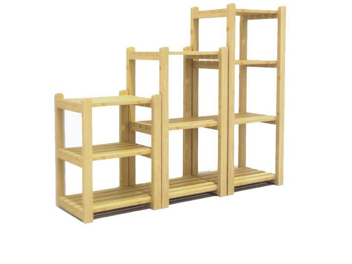 Wooden Plant Stand Flower Rack Indoor and Outdoor