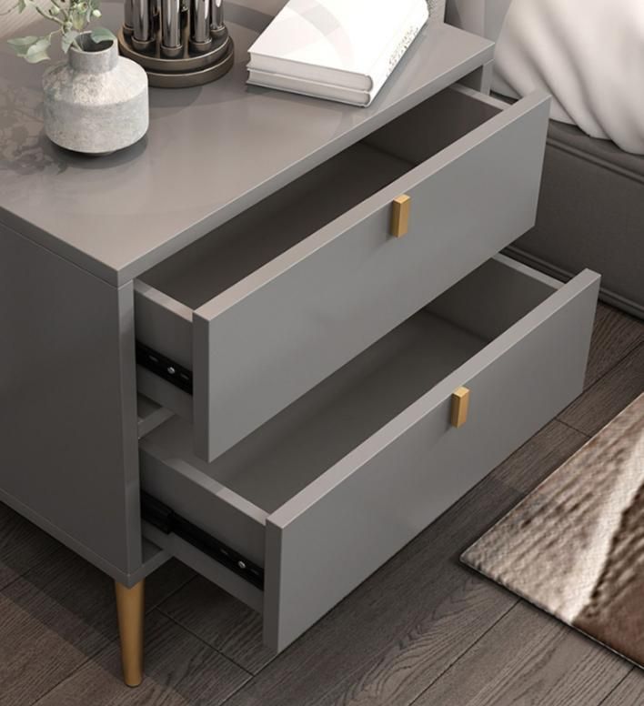 Bedside Table Shelf Simple Modern Light Luxury Storage Cabinet Simple Bedroom Bedside Cabinet Mini Small Storage Cabinet