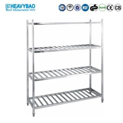 Heavybao Stainless Steel Round Tube Adjustable Tire Storage Rack