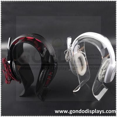Top Sales Factory Custom Acrylic Headphone Stand Headset Display Rack