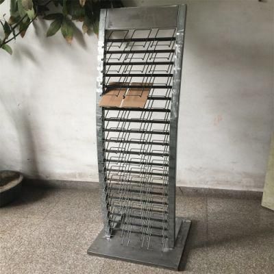 2021 Floor Standing Metal Tile Display Shelf/ Rack for Ceramic Tile Retail Wire Metal