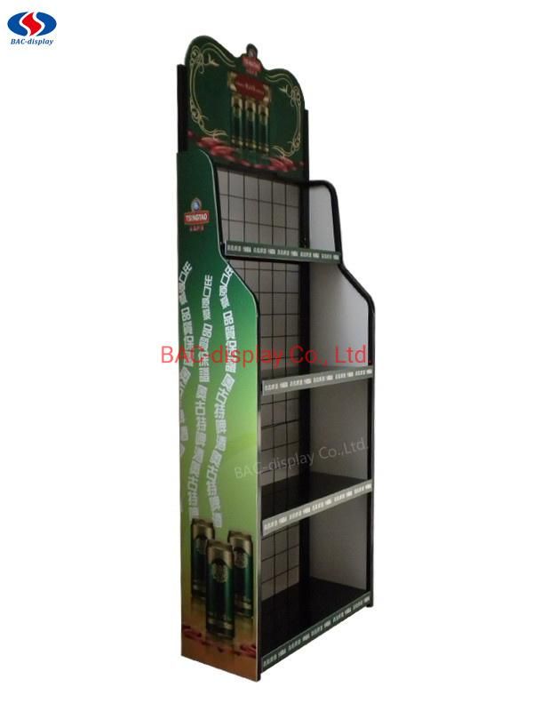 High Quality Black Paiting Metal Shelves Bread Food Display Rack
