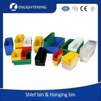 Hardware Warehouse Workshop New PP Plastic Spare Parts Storage Picking Bins with Divider