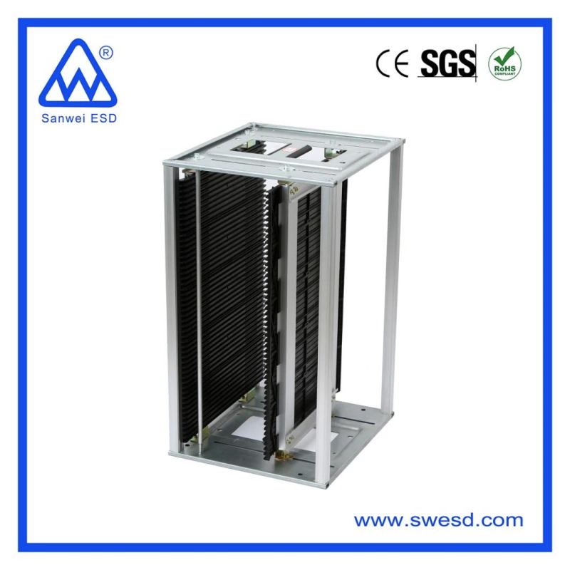 ESD Plastic Storage PCB Rack PCB Carrier for SMT Line of 9805301b1-1