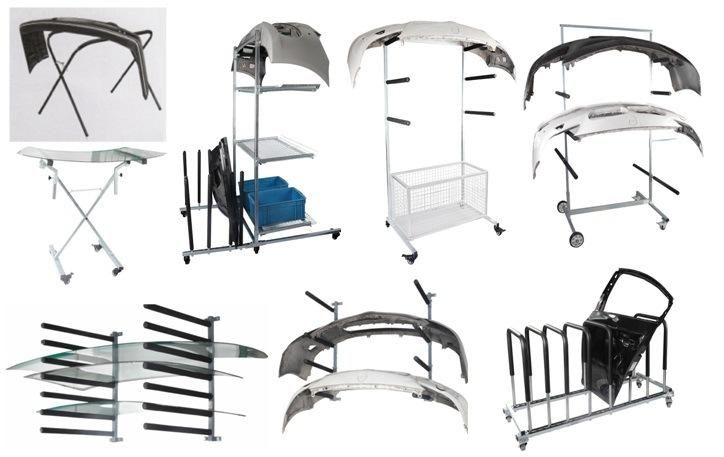 Mobile Auto Panels Storage Rack