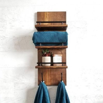 Solid Wood Storage Rack