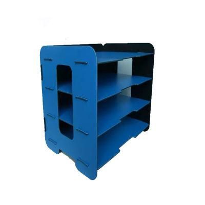 Large Storage Capacity PP Foam 3 Layers File Rack