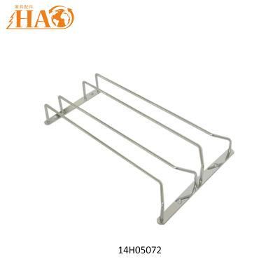 Cabinet Hardware Ss201 Wine Glass Racks with 2/3/4 Rows