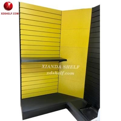 Storage Rack Metal Engine Oil Display Stand