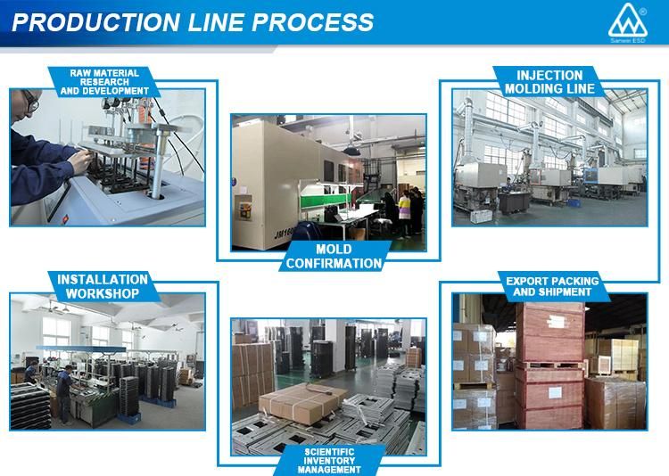 Anti-Static ESD Tray Cart Trolley for Electronic Component