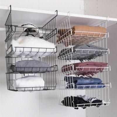 Metal Kitchen Counter-Top or Livingroom Clothes Storage Rack