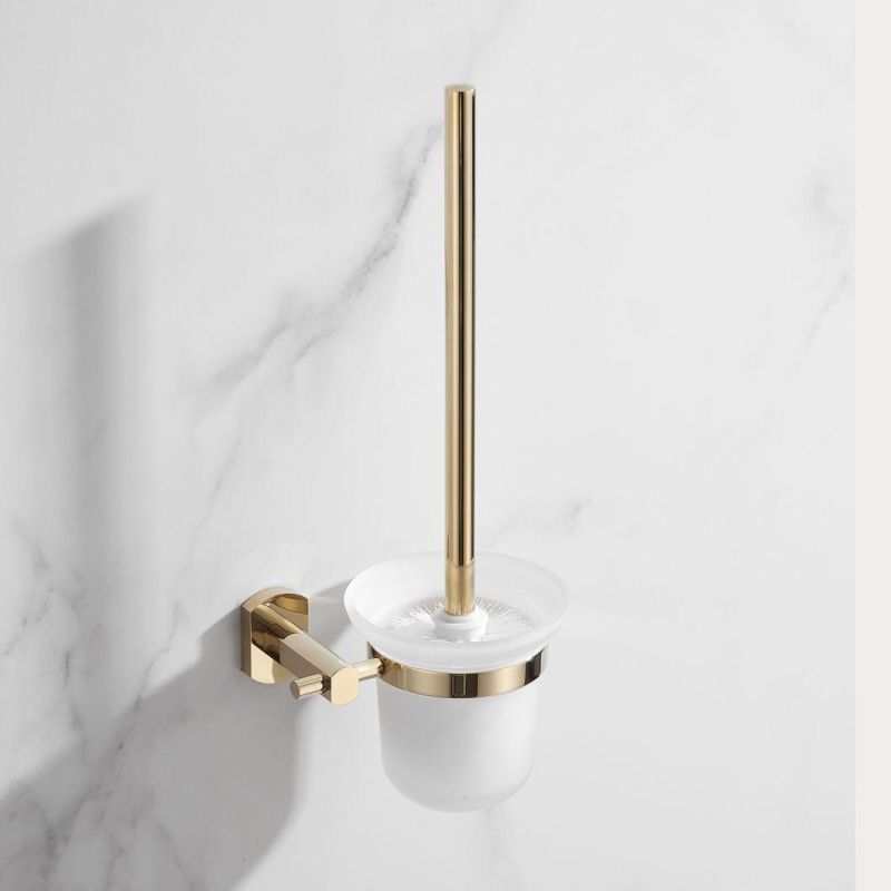 Luxury Brass Made of Toilet Brush Holder, Paper Holder Bathroom Accessories