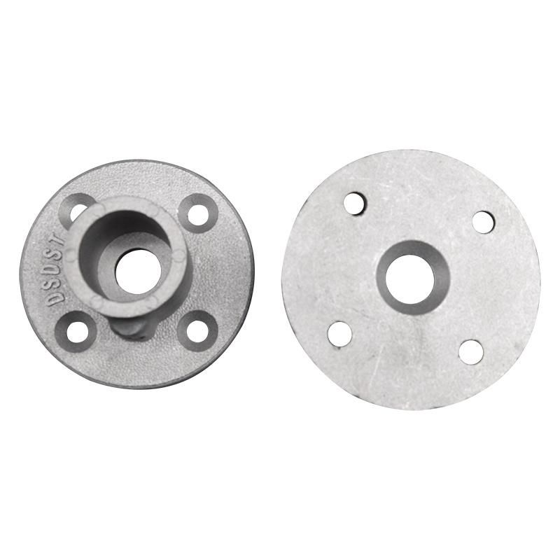 Aluminium Alloy Floor Flange 4 Holes Key Clamp for Pipe Nipples with Screws