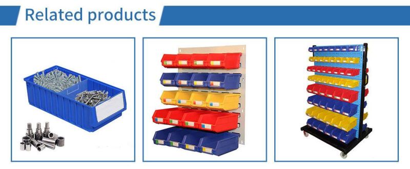 Whosale Price Storage Durable Storage Boxes & Bins /Shelf Bins /Hang Bin for Louvered Panel Rack/400*234*140mm Shelf Bin with Customized