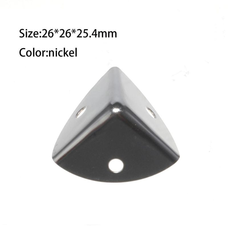 Triangular Flat Corner Protector Trimming Wrap Angle Guard Angle 3 Holes