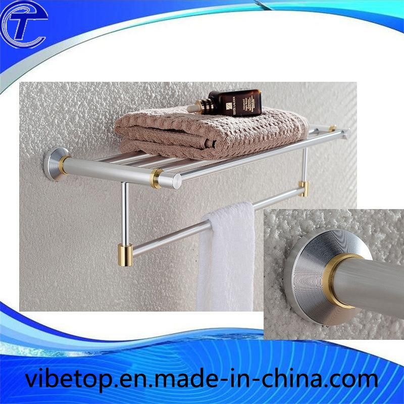 New Style Stainless Steel Folding Hotel Style Bathroom Towel Rack