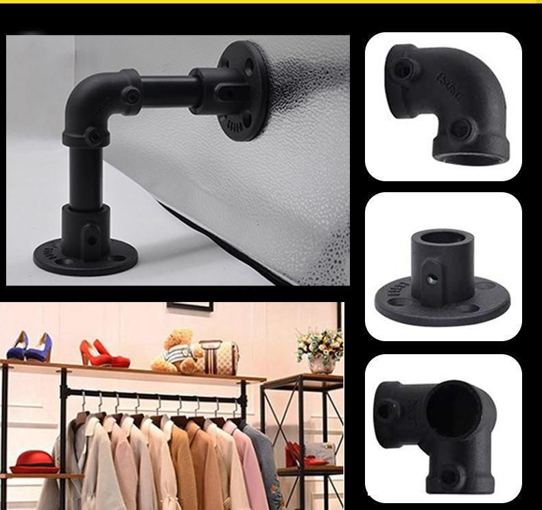 Structural Pipe Fittings with Screw Aluminum Corrosion-Resistant Quick Klamp 90 Degree Elbow