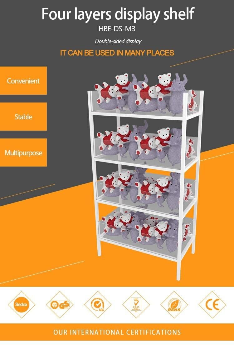 Convenience Store Stand Metal Display Rack