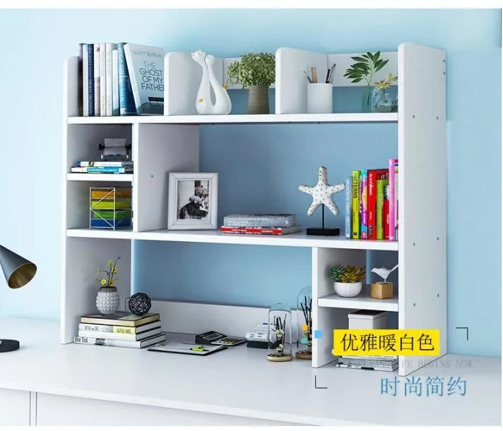 Desk Bookshelf Office Desktop Simple Desk Small Storage Shelf Bay Window Student Multi-Layer Shelves Bookcase