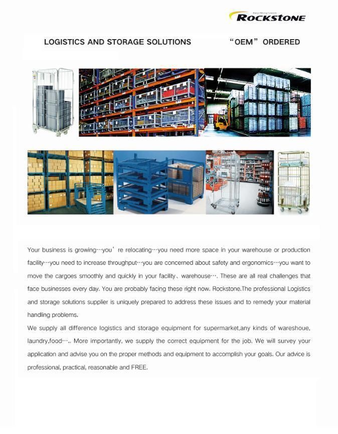 Heavy Duty Warehouse Storage Stacking Mobile Steel Rack for Tyre
