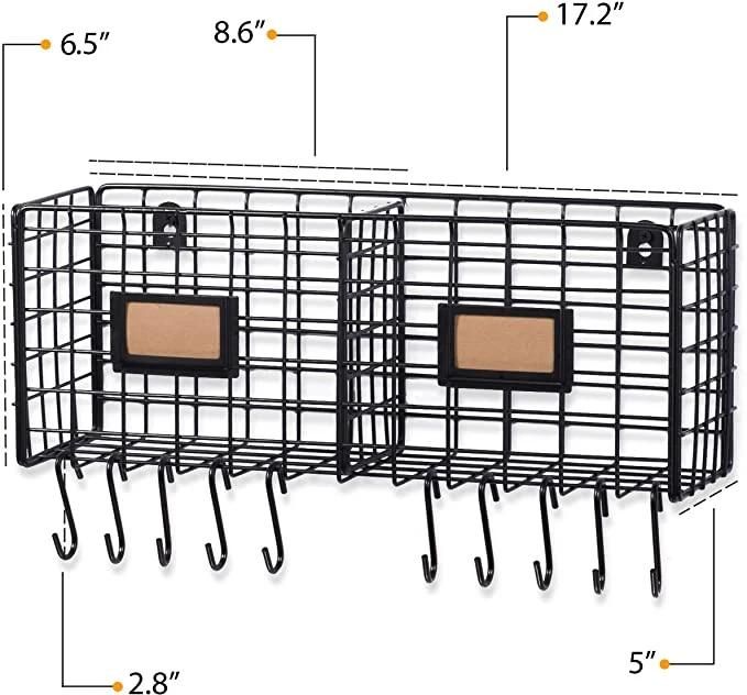 Palla Universal Ball Rack Holder – Space Saver Wall Mount Display Storage Set of 5