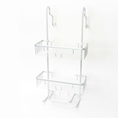 Aluminum Rustproof Over The Door Shower Caddy