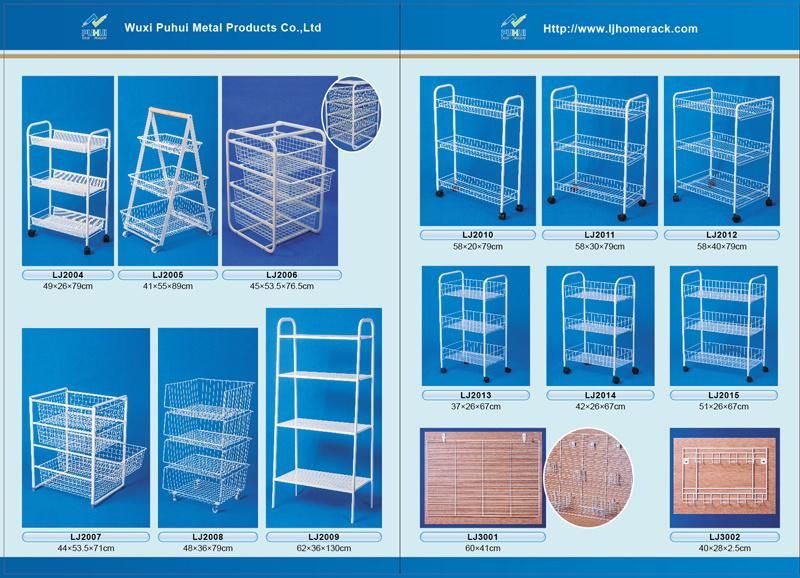 Wall Mounted Garments Storage Rack (LJ1017)