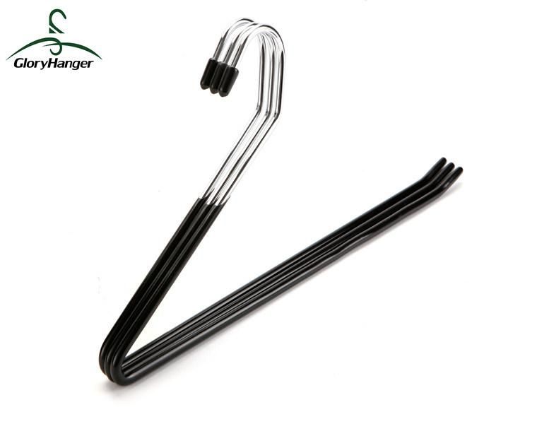 Heavy Duty Slacks/Trousers Hangers, Open Ended Non-Slip Towel Rack