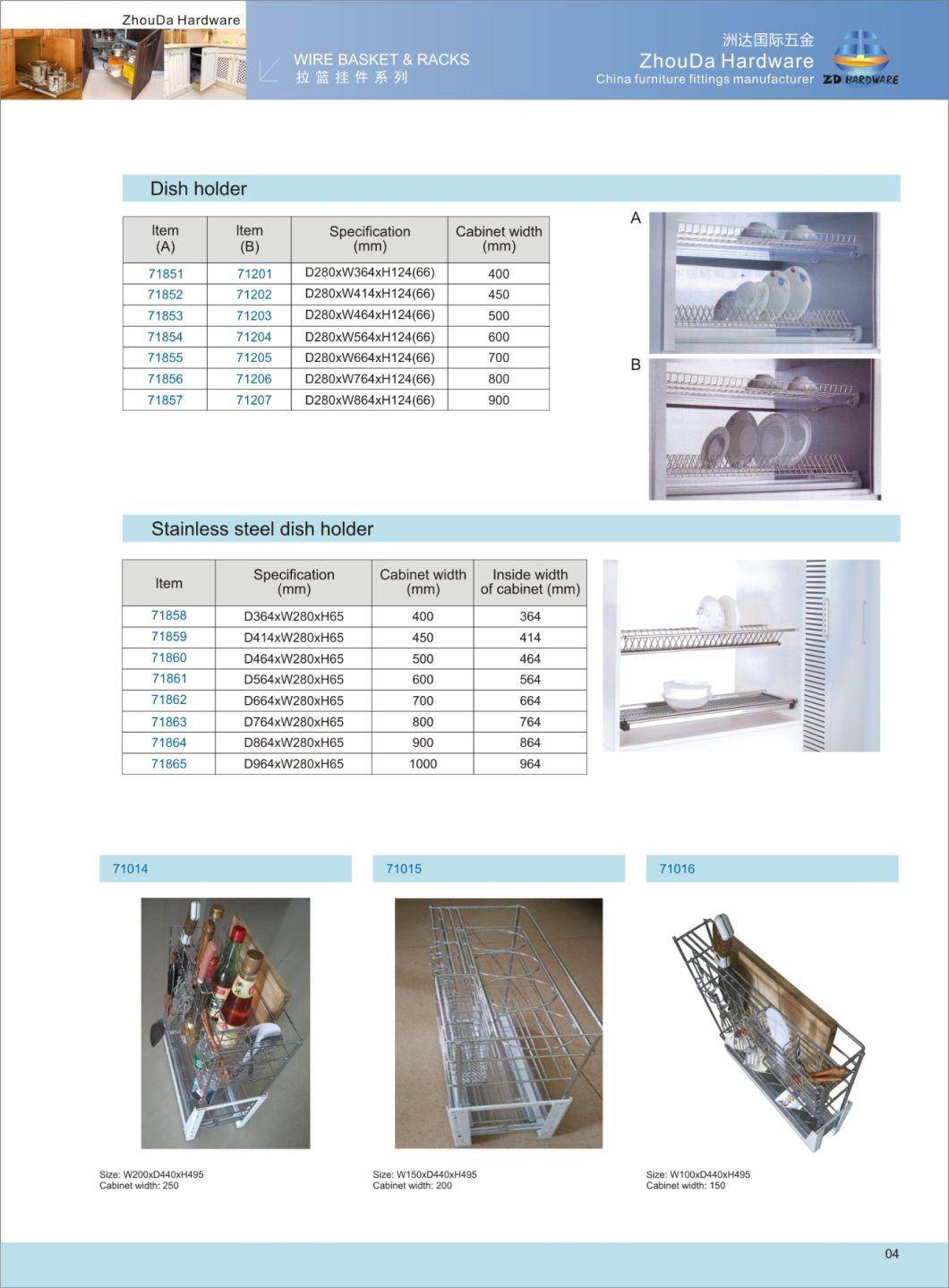 Double Spice Rack Kitchen Supporter Shelf Bathroom Fittings