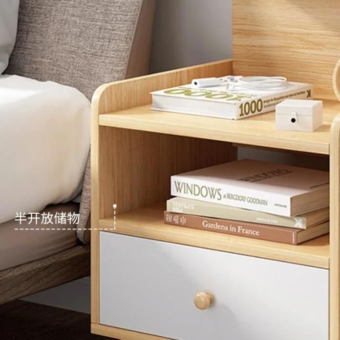 Bedside Cabinet Shelf Bedroom Bedside Storage Cabinet