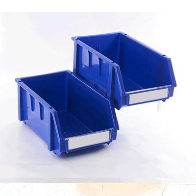 Storage Container Durable HDPE Plastic Container Wall Mounted Plastic Bins for Spare Parts Storage Solution for Shelf
