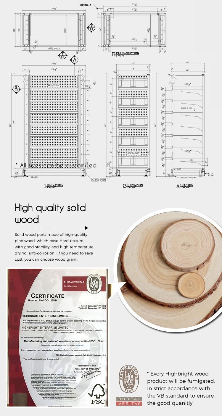 Checkout Counter Display Rack for Supermarket