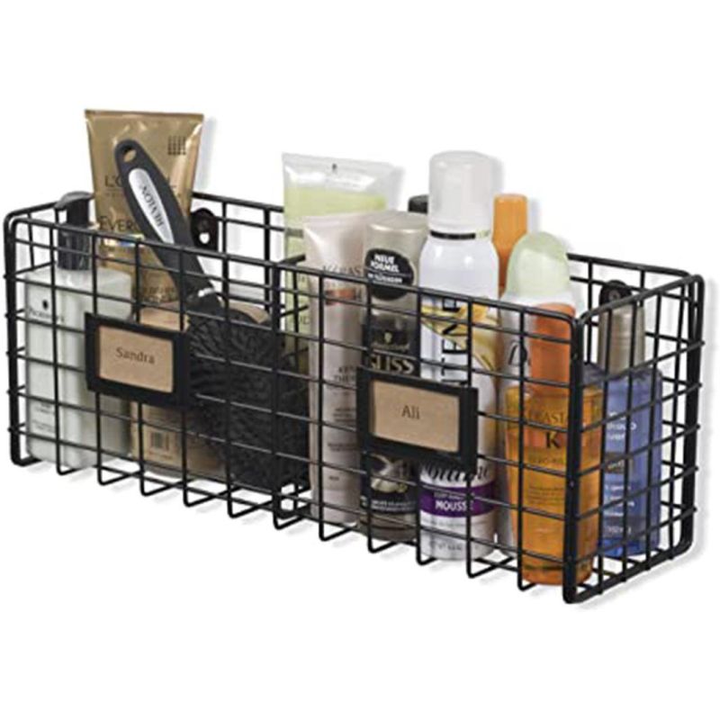 2-Tier Standing Spice Seasoning Rack, Jars Bottles Cans Storage Organizer Holder Shelf for Kitchen Pantry Bathroom Countertop - Chrome