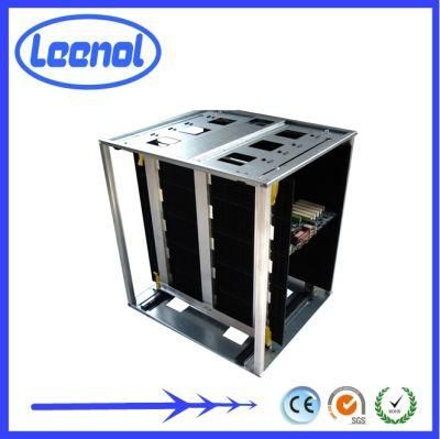 Ln-D808 Anti Static High Temperature Resistance Adjustable ESD Magazine SMT Storage Holder PCB Rack