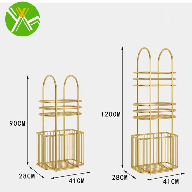 Multifunctional Metal Bathroom Racks Luxury Bathroom Standing Rack for Bathroom Decoration