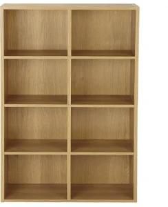 Factory Wood Corner Shelf 6 Cubes Bookcase MDF Wooden Corner Rack