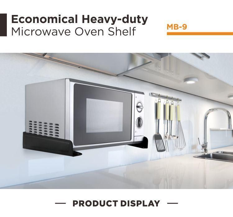 Heavy-Duty Microwave Oven Shelf Bracket, Microwave Oven Mount