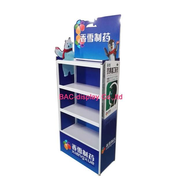 Custom Design Supermarket Store Chain Store Toothbrush Toothpaste Shelf Hook Display Rack