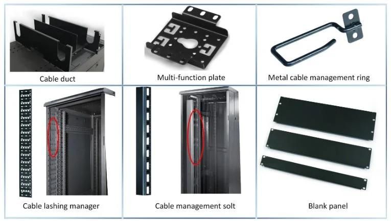 Vertical International Standard Fixed Shelf Unassembled Network Wall Mounted Rack