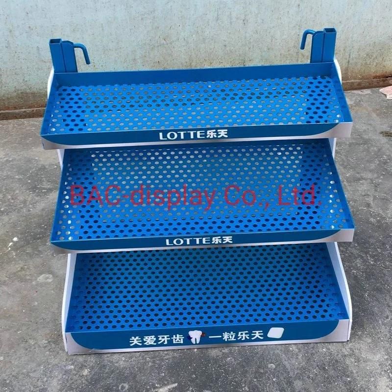 Hot Sale Desktop Metal Chewing Gum Shelving Display Rack