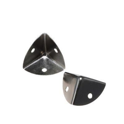 Best Price Stamping Triangular Flatting Corner Wrap Angle Corner Protector 29*29*29mm 3 Holes