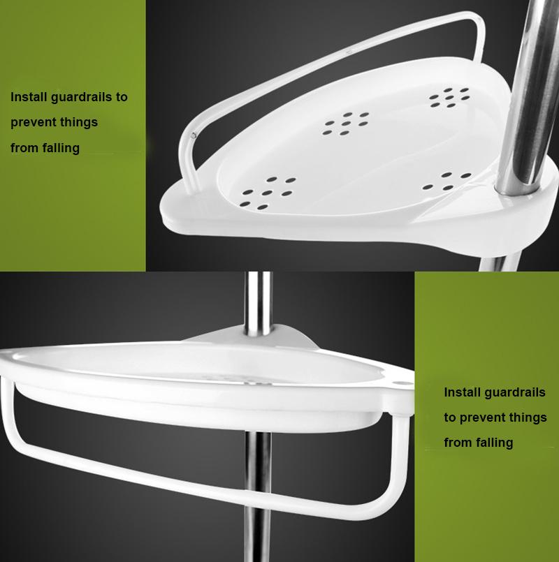 Stainless Steel Four-Layer Triangular Storage Rack