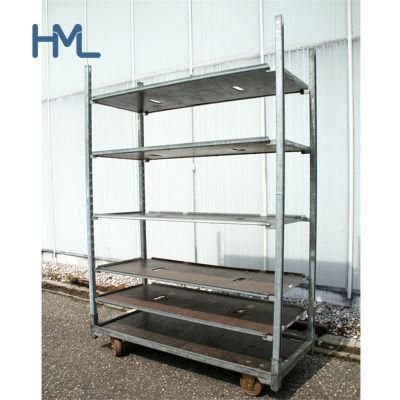 Hot DIP Galvanized Flower Greenhouse Plant Danish Containers for Nursery Use