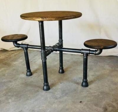 Custom Vintage Tables and Furniture Rustic Desk Legs Shelf Industrial Pipe Table Legs Metal Pipes and Flanges