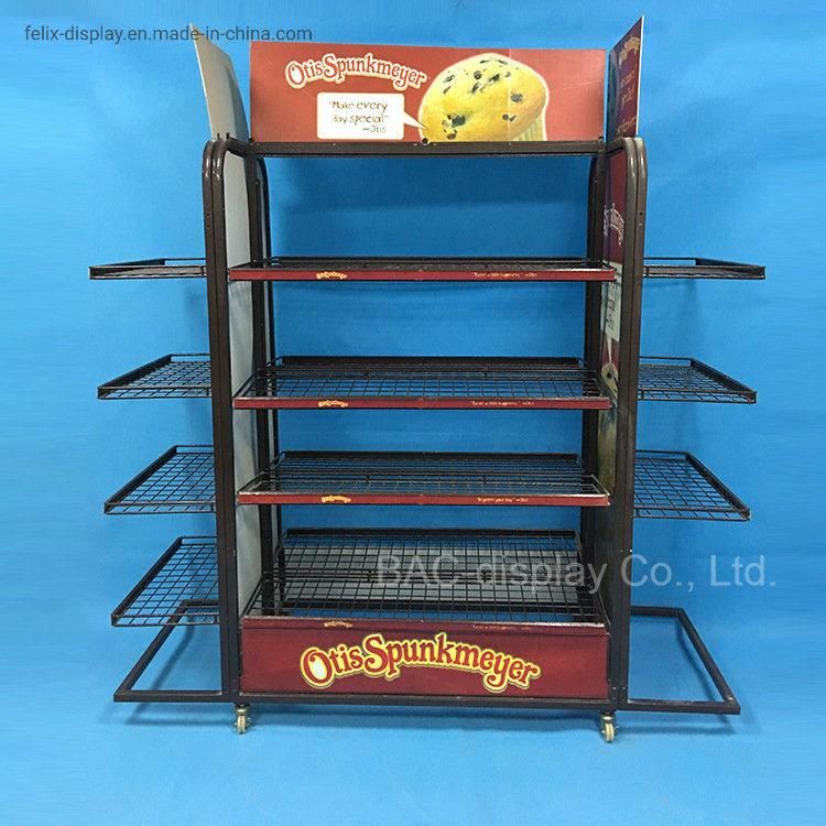 Coated Abrasive Wire Rack for Metal Display