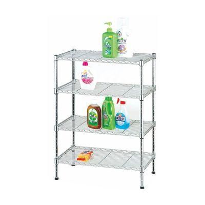 Hot Selling Chrome Wire Shelving Rack with Leveling Feet for Kitchen