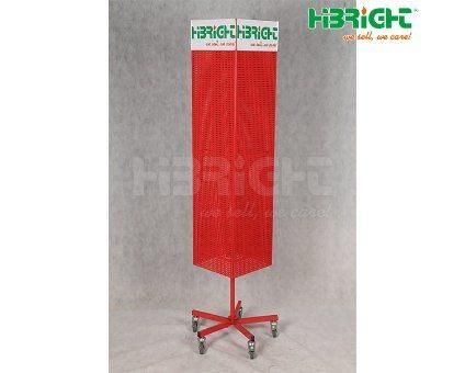 Metal Hook Hat Cap Floor Display Rack Display Stand for Retail Store