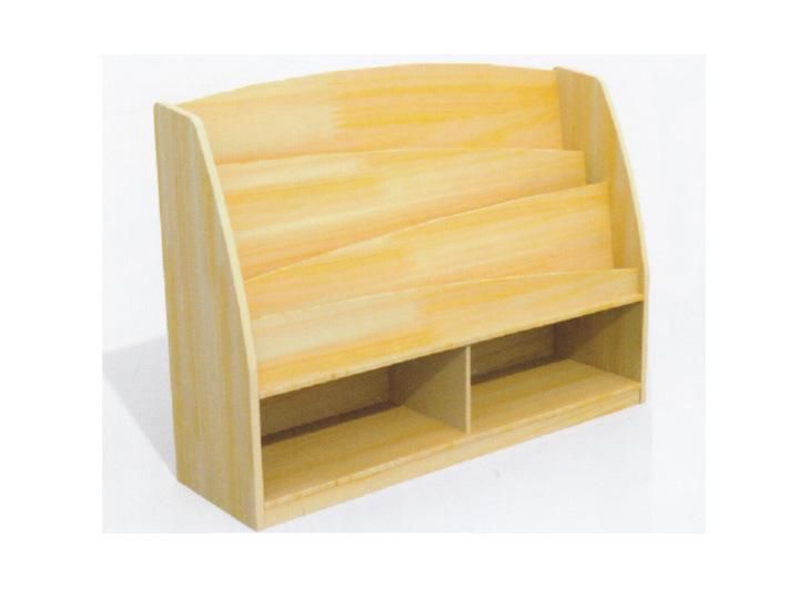Tree Design Wooden Book Shelf for Children Display Assorting Rack