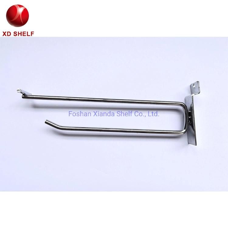 Silver New Xianda Shelf Carton Package 200 / 250 300 350 (mm) Retail Wire Hook